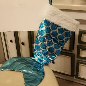 Mermaid tail stocking